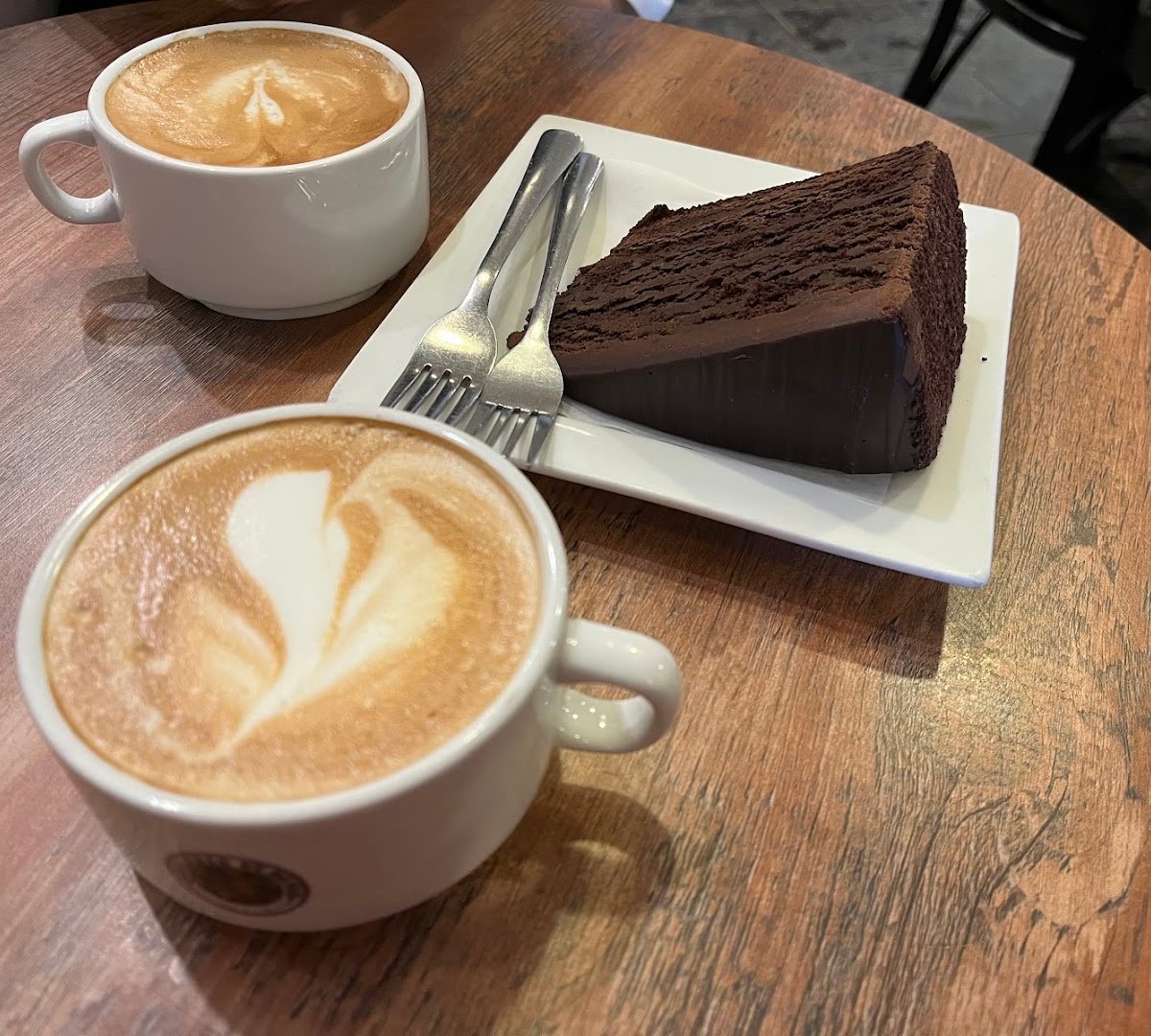 Coffee at Brûlerie St-Denis, specialty coffee shop in Montreal