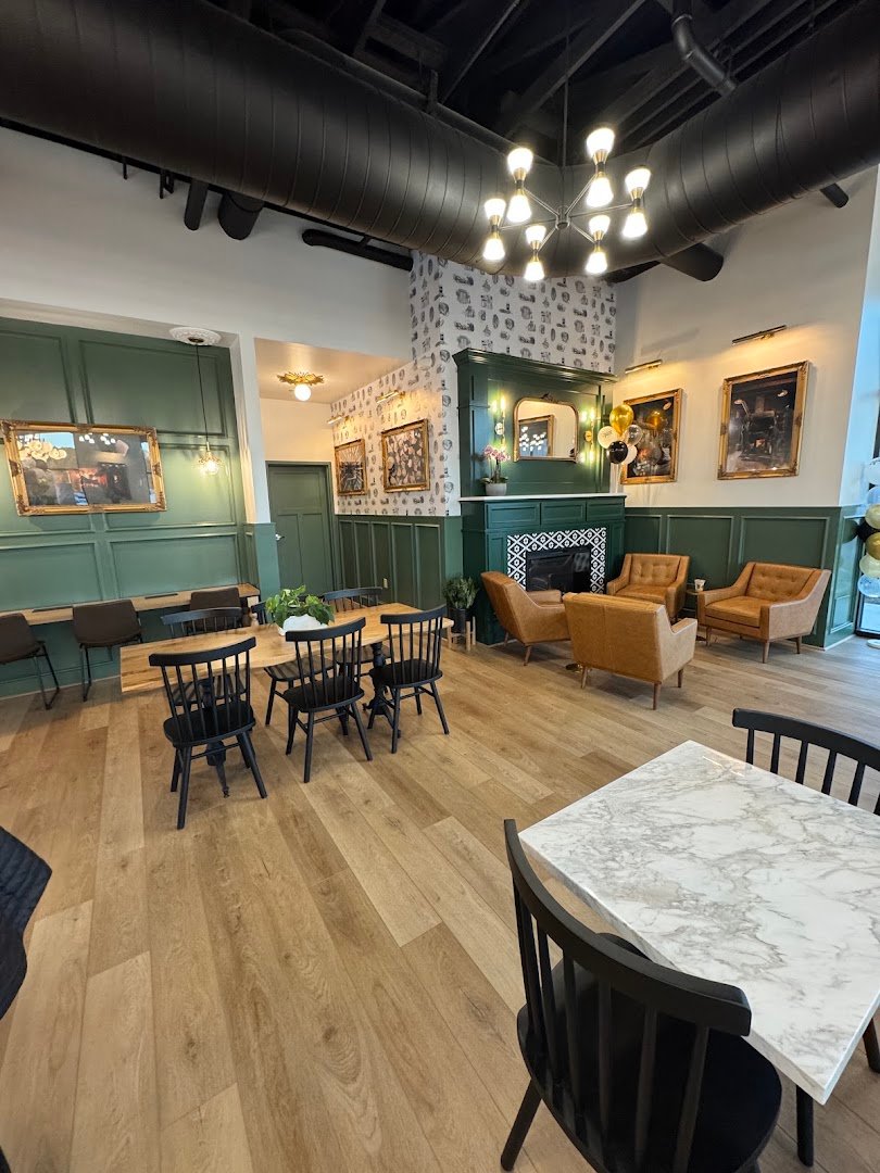 Interior of Summer Moon Coffee, specialty coffee shop in Raleigh-Durham