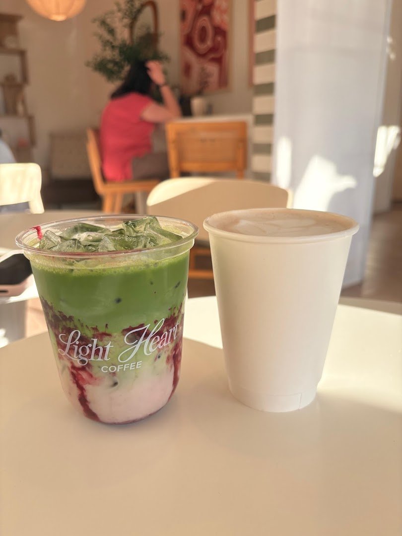 Coffee at Light Heart Coffee, specialty coffee shop in Phoenix