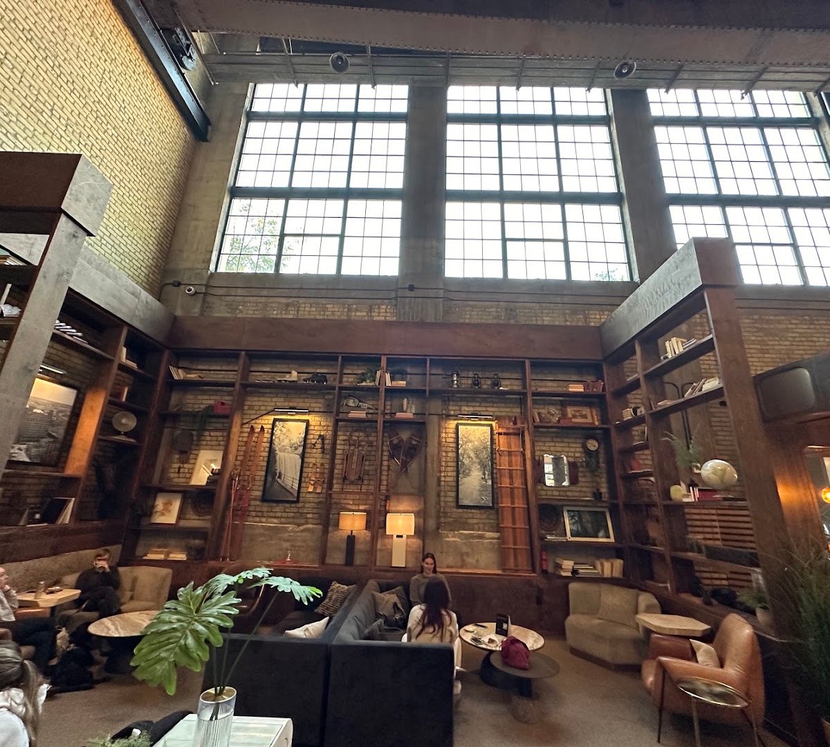 Interior of Backstory Coffee Roasters - North Loop, specialty coffee shop in Minneapolis
