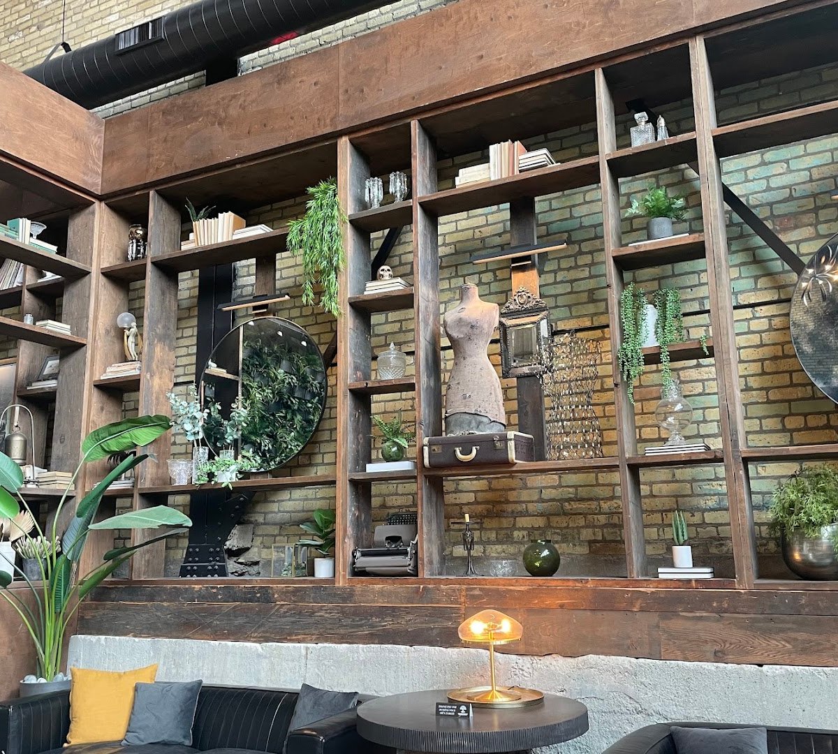 Interior of Backstory Coffee Roasters - North Loop, specialty coffee shop in Minneapolis