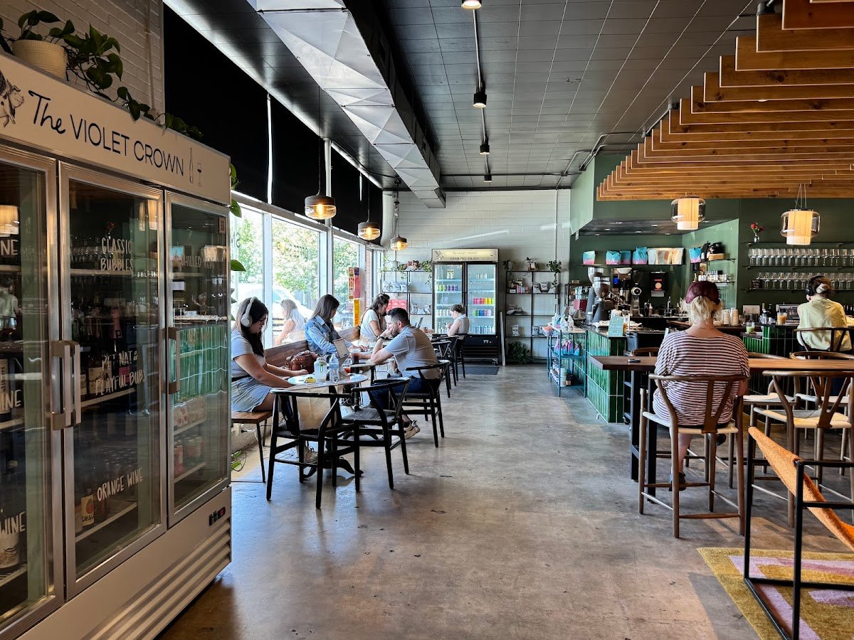 The Violet Crown Wine Bar & Coffee Shop specialty coffee shop in Austin - photo 3