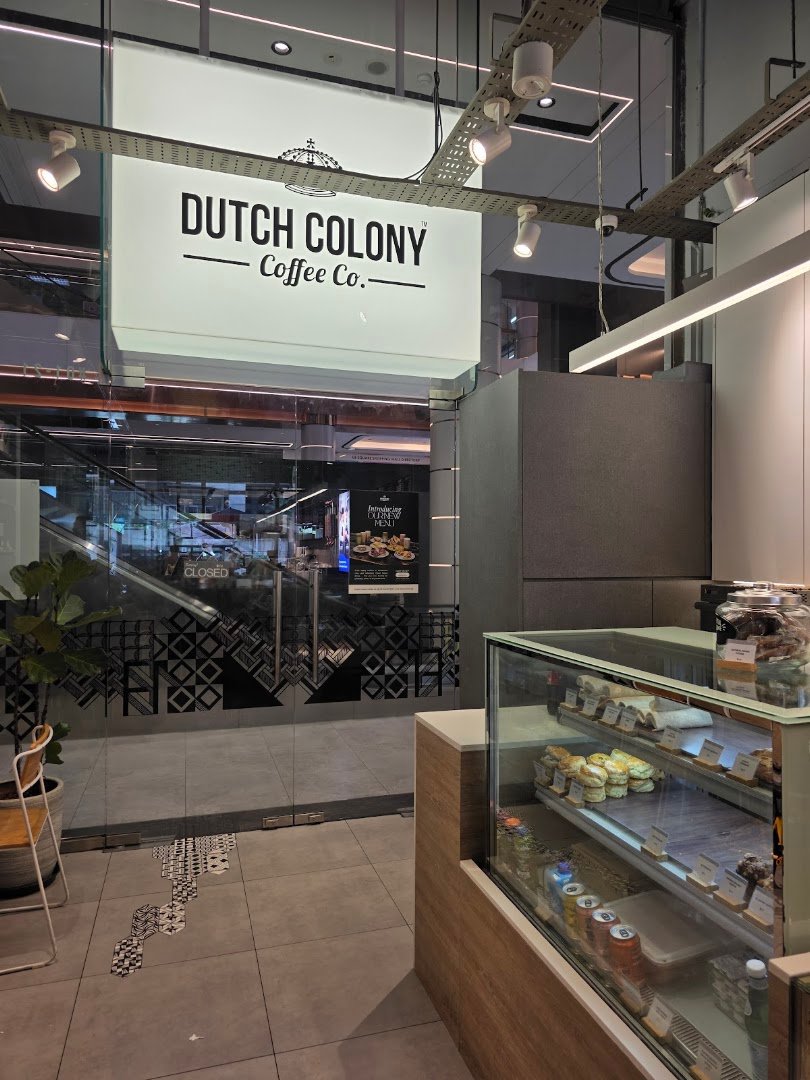 Interior of Dutch Colony Coffee Co., specialty coffee shop in Singapore