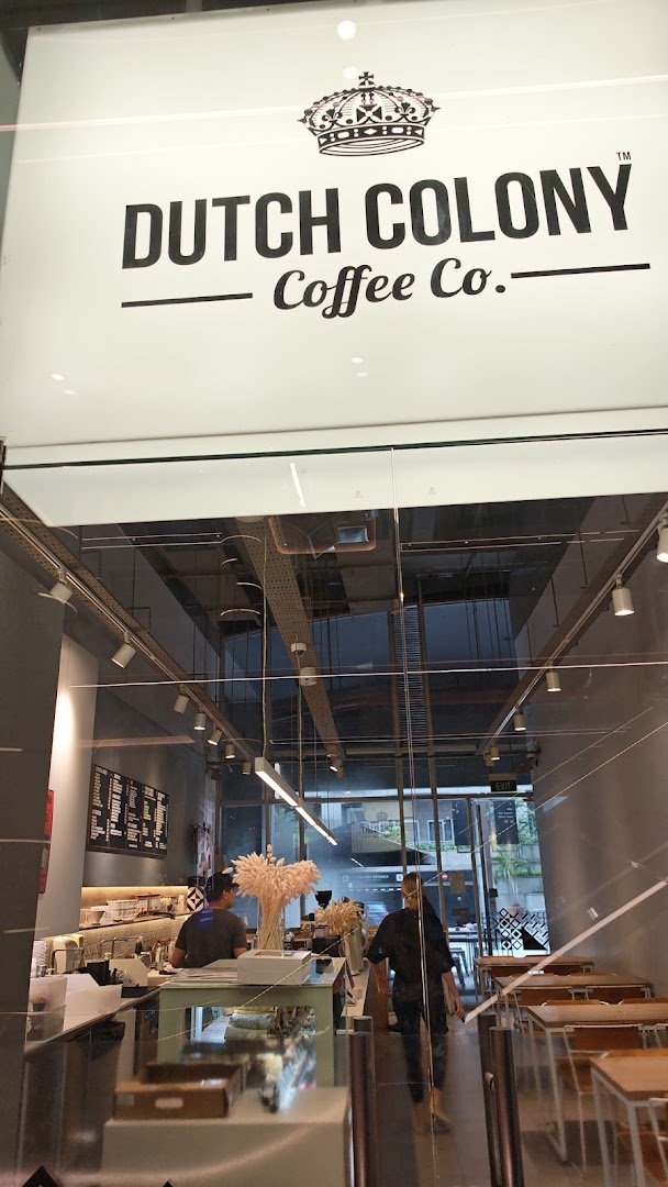 Storefront of Dutch Colony Coffee Co., specialty coffee shop in Singapore