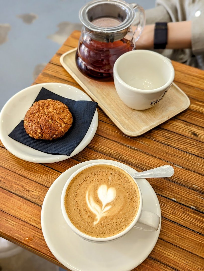 Coffee at FÁBRICA COFFEE ROASTERS - SANTOS, specialty coffee shop in Lisbon
