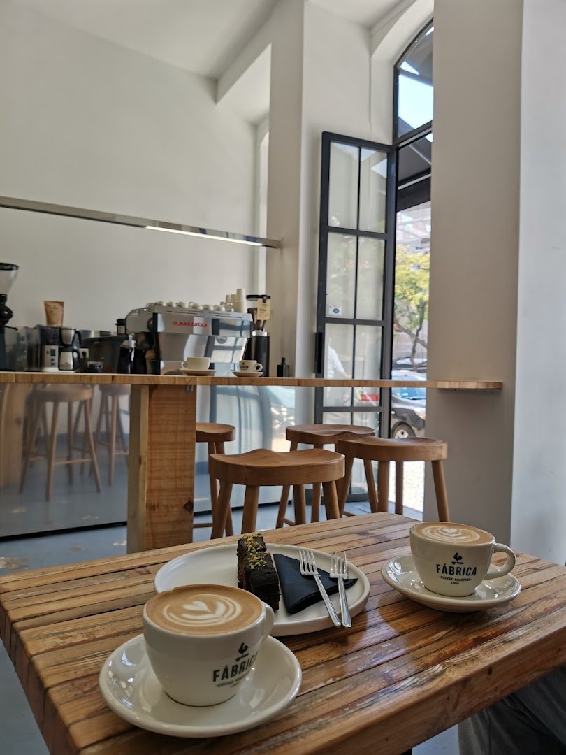 Coffee at FÁBRICA COFFEE ROASTERS - SANTOS, specialty coffee shop in Lisbon