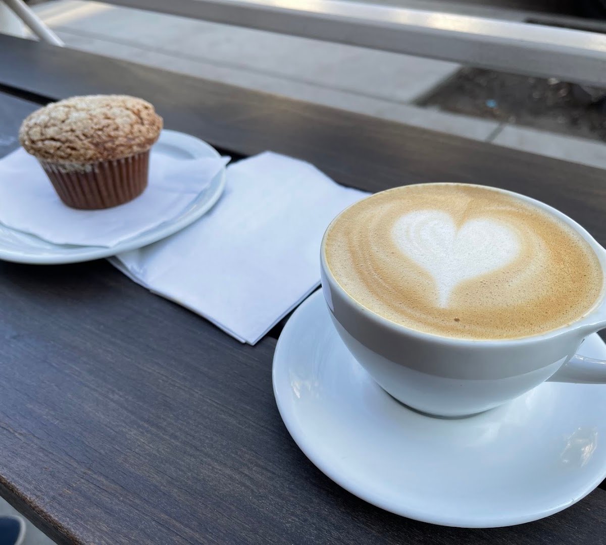 Coffee at Temple Coffee Roasters, specialty coffee shop in Sacramento