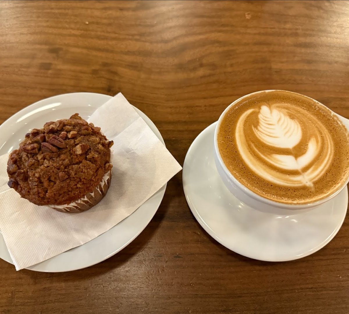 Coffee at Temple Coffee Roasters, specialty coffee shop in Sacramento