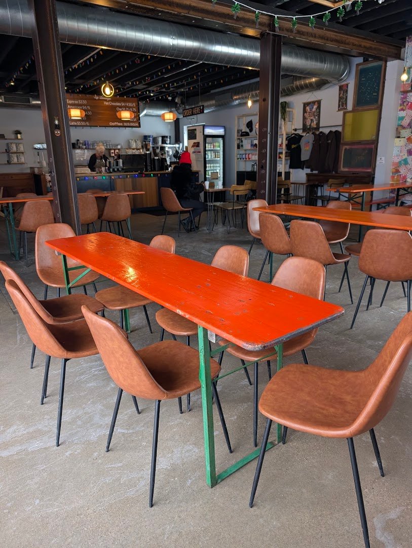 Interior of Cafe Domestique - Northstreet, specialty coffee shop in Madison