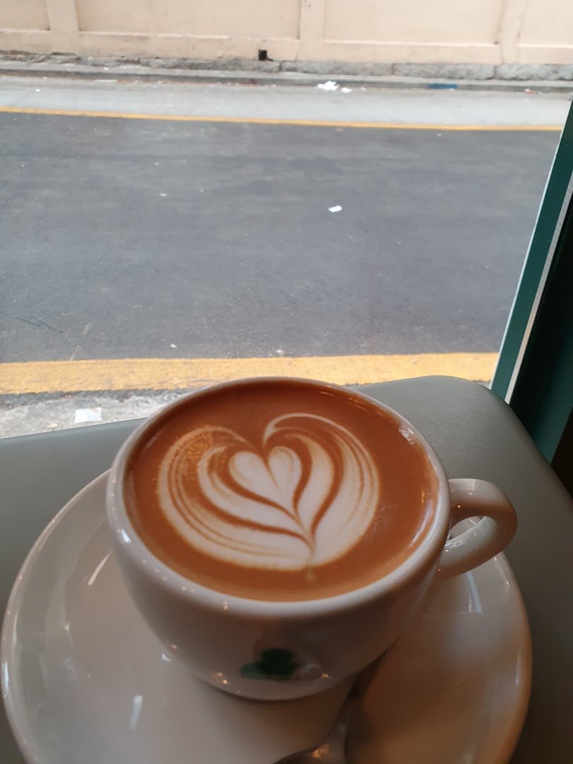 Coffee at Bamaself, specialty coffee shop in Seoul