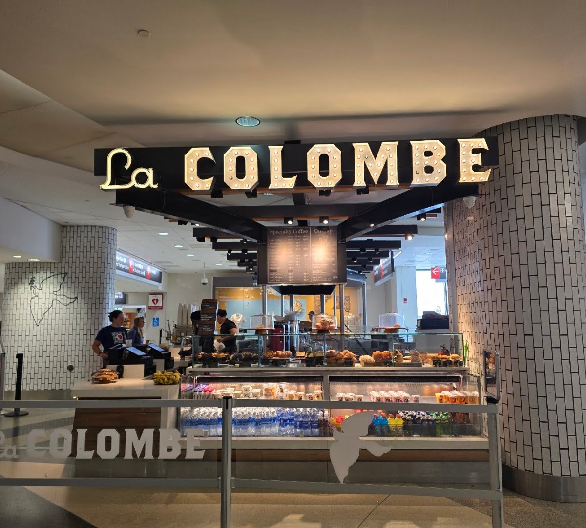 Interior of La Colombe, specialty coffee shop in Philadelphia