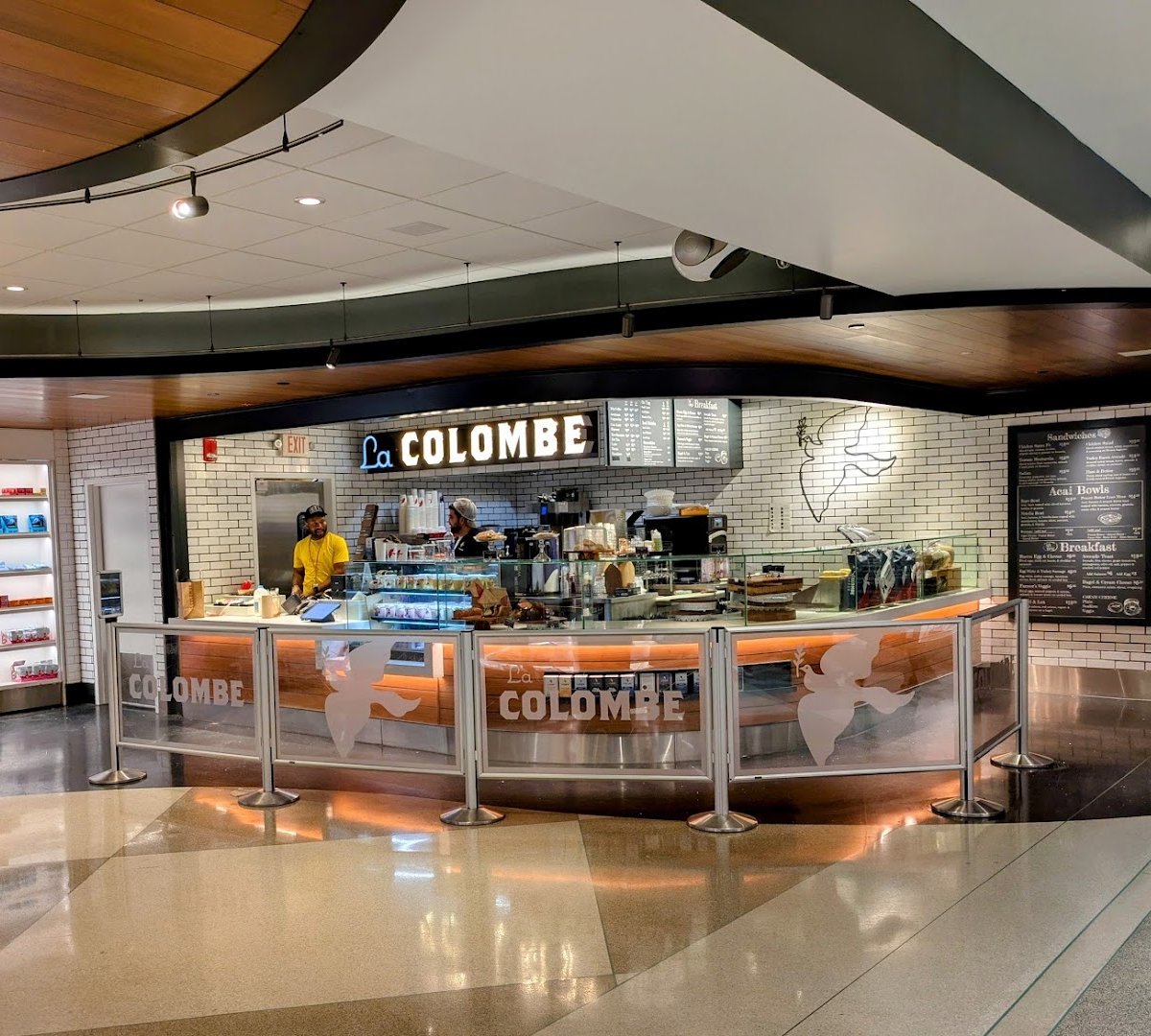 Storefront of La Colombe, specialty coffee shop in Philadelphia