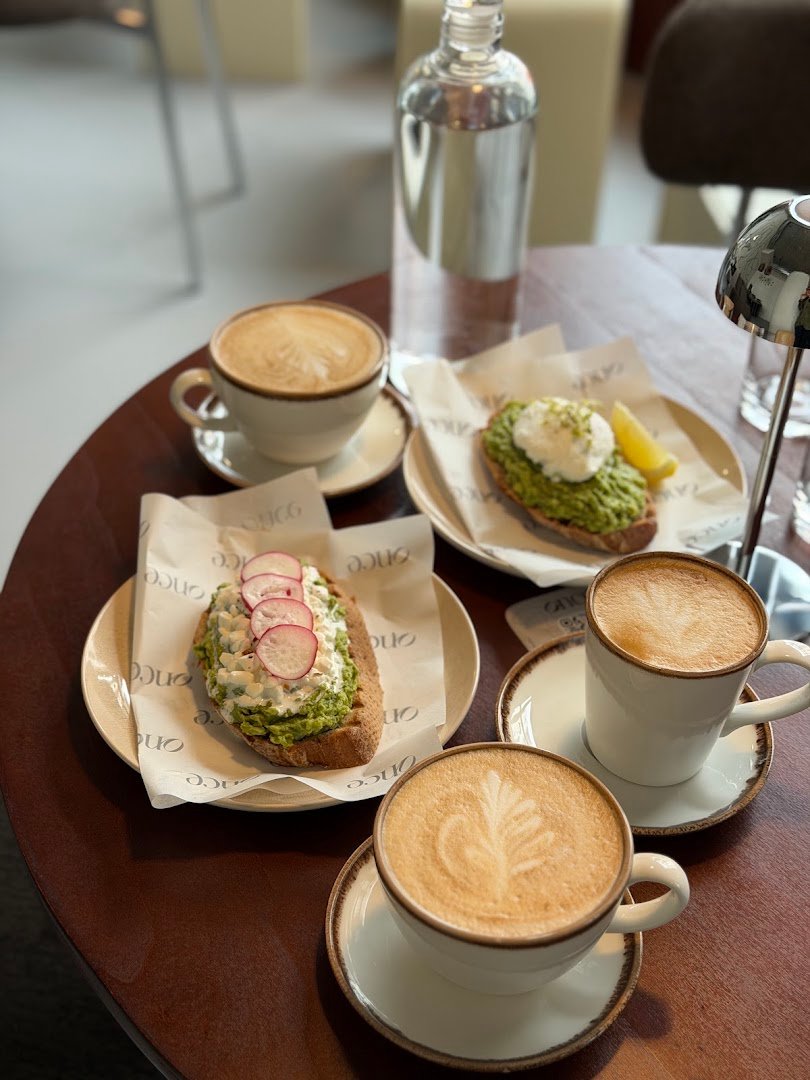 Coffee at Once Kawiarnia i Śniadania, specialty coffee shop in Warsaw