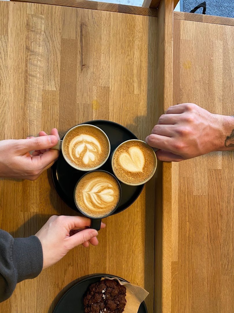 Coffee at Kuro Oslo, specialty coffee shop in Oslo