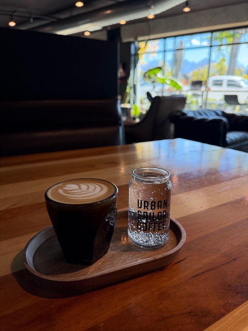 Coffee at URBAN SAILOR COFFEE, specialty coffee shop in Salt Lake City