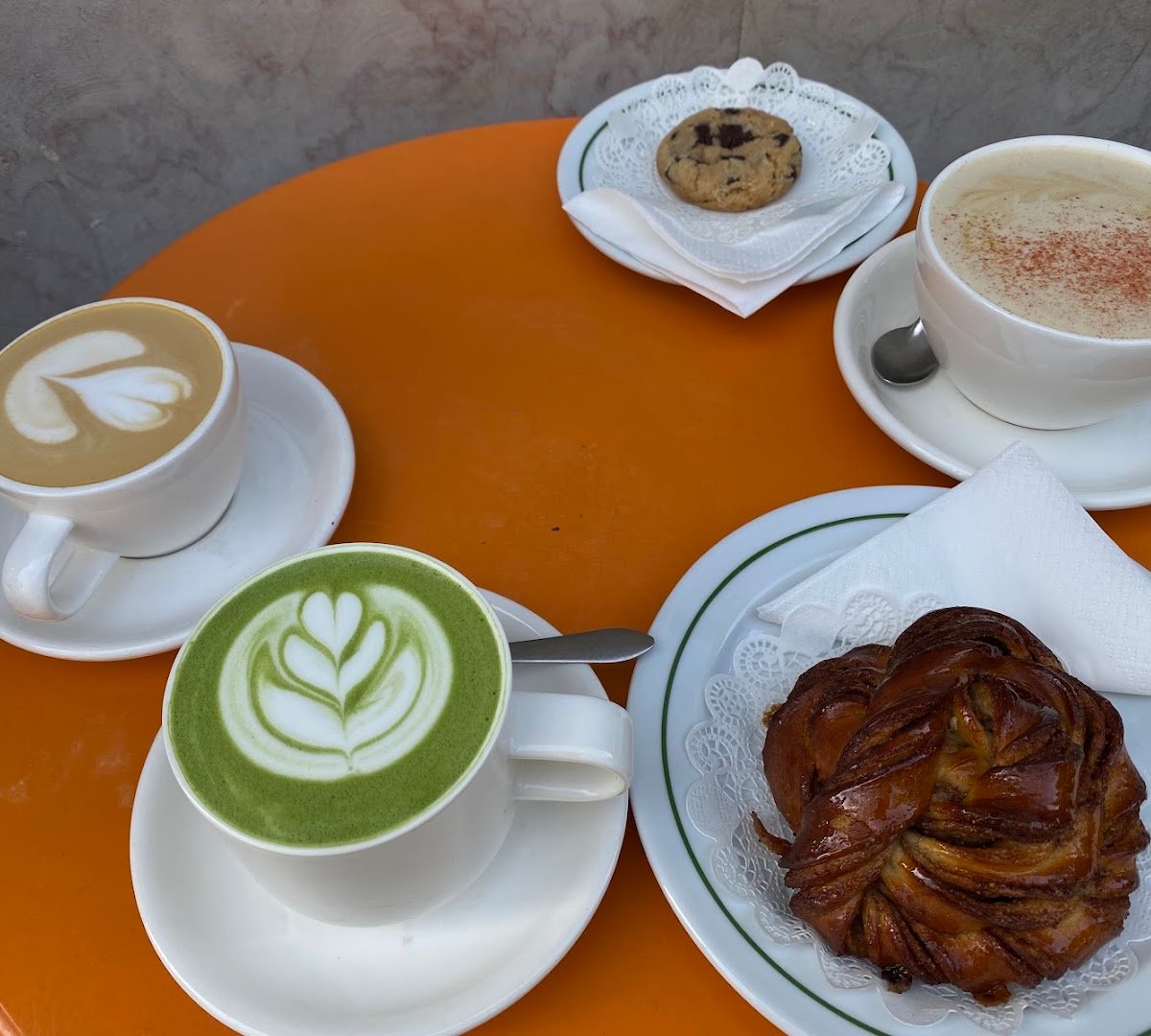 Coffee at Acento Coffee, specialty coffee shop in Lisbon