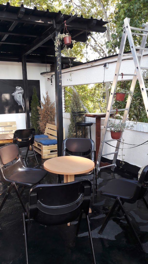 Storefront of Cultural Center LAB, specialty coffee shop in Novi Sad