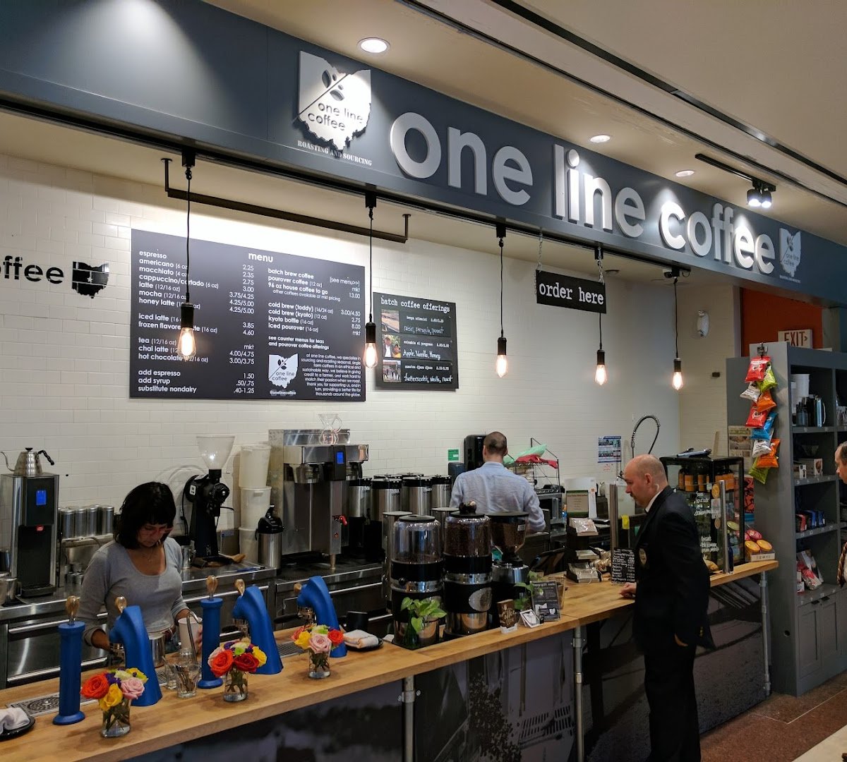 One Line Coffee at Capitol Square specialty coffee shop in Columbus - photo 4