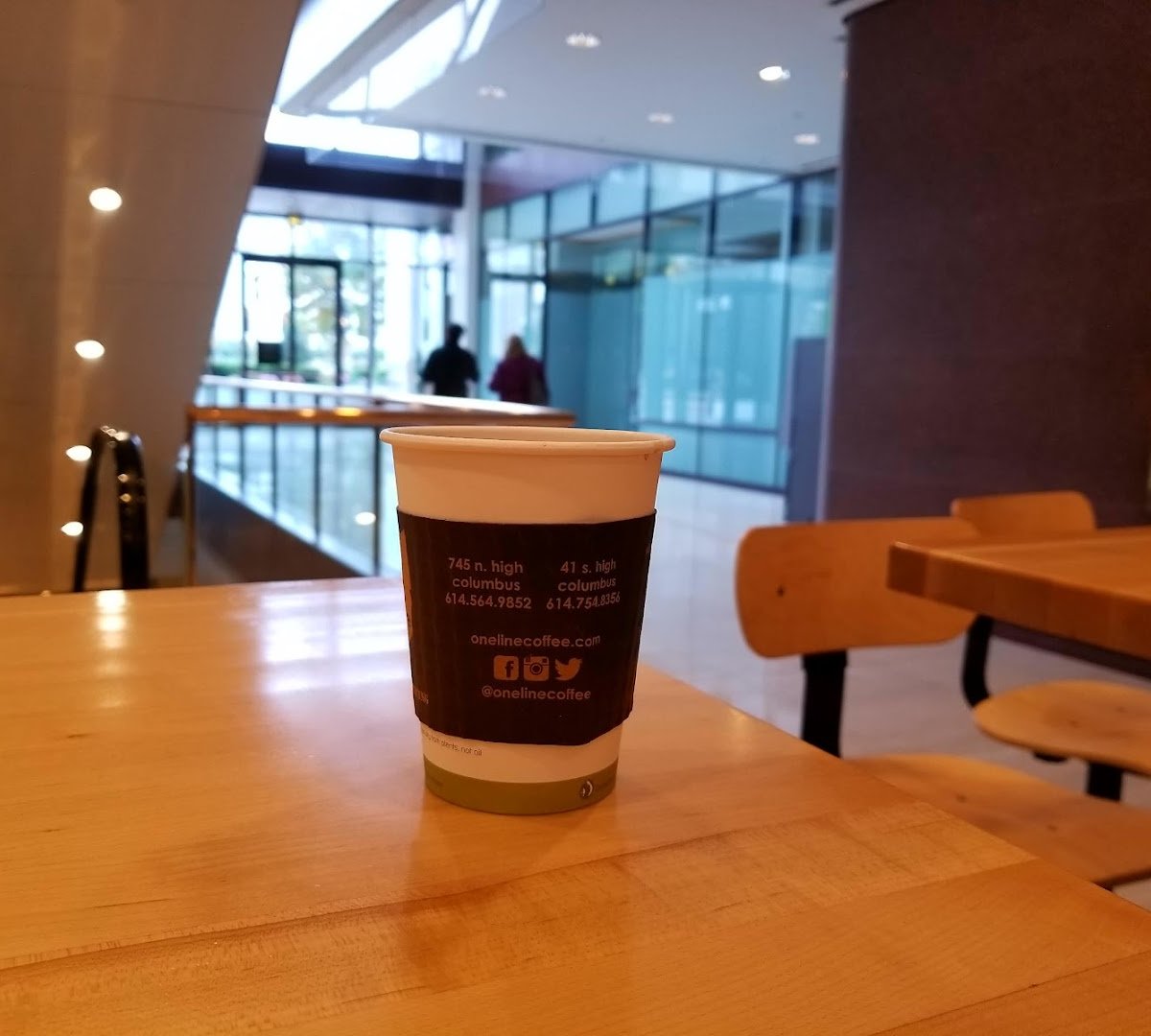 One Line Coffee at Capitol Square specialty coffee shop in Columbus - photo 5