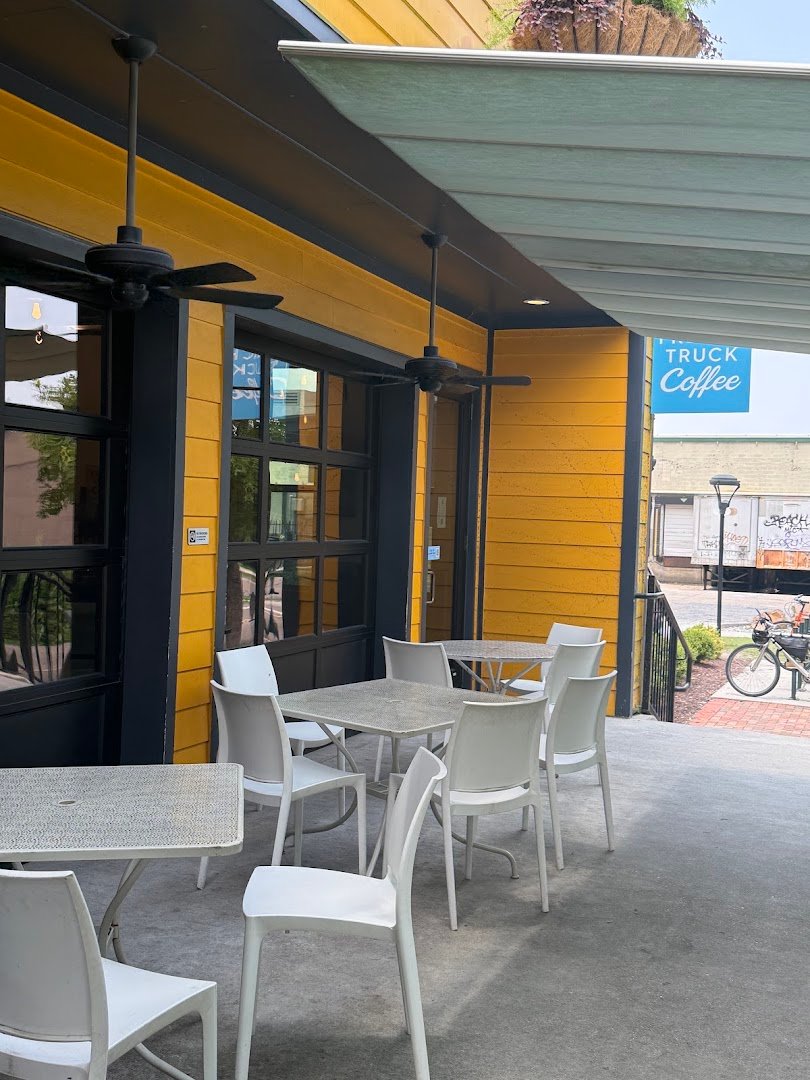 Storefront of French Truck Coffee, specialty coffee shop in New Orleans