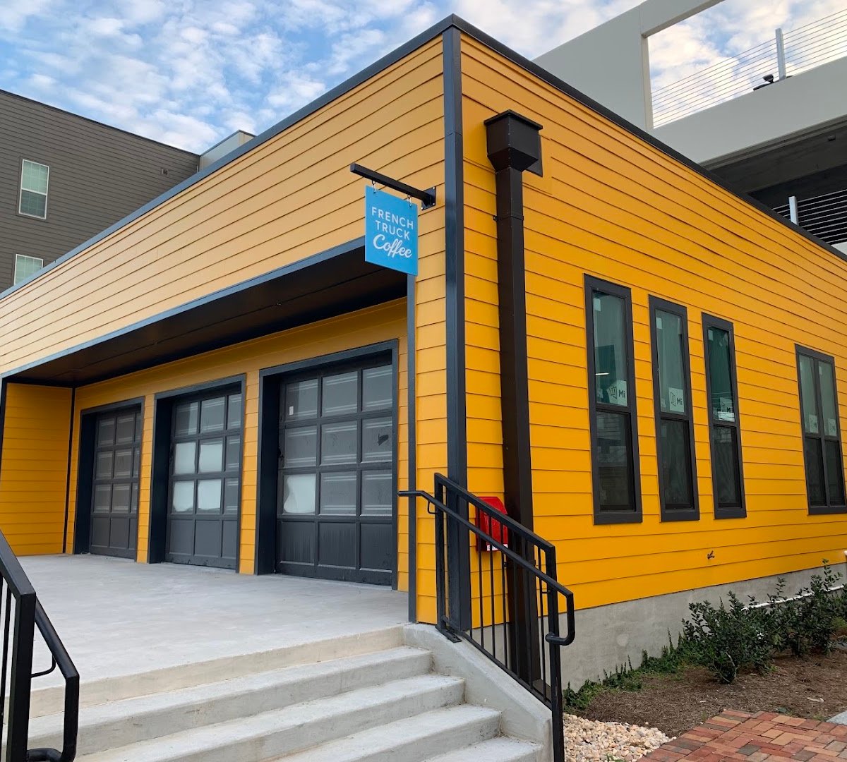 Storefront of French Truck Coffee, specialty coffee shop in New Orleans