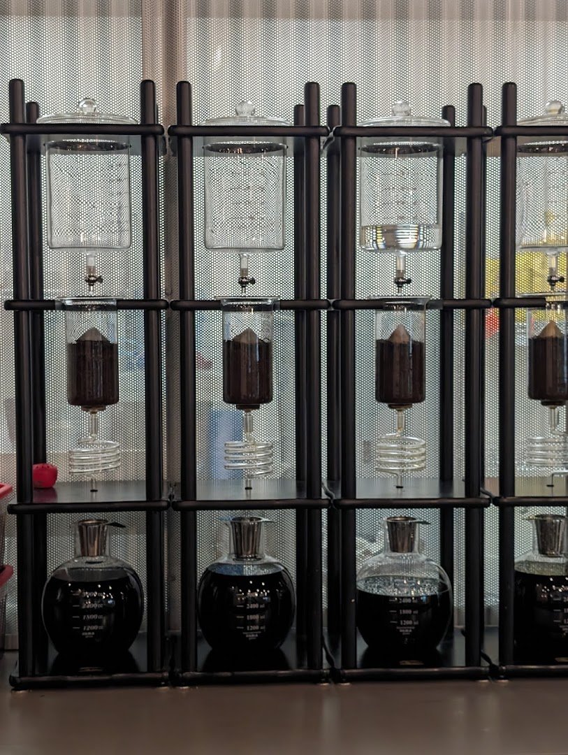 Interior of French Truck Coffee, specialty coffee shop in New Orleans