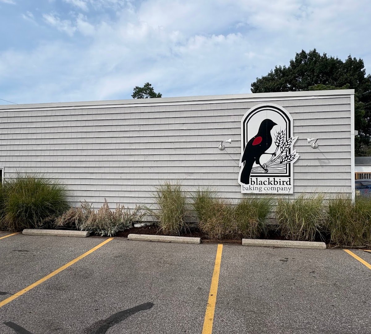 Storefront of Blackbird Baking Company, specialty coffee shop in Cleveland