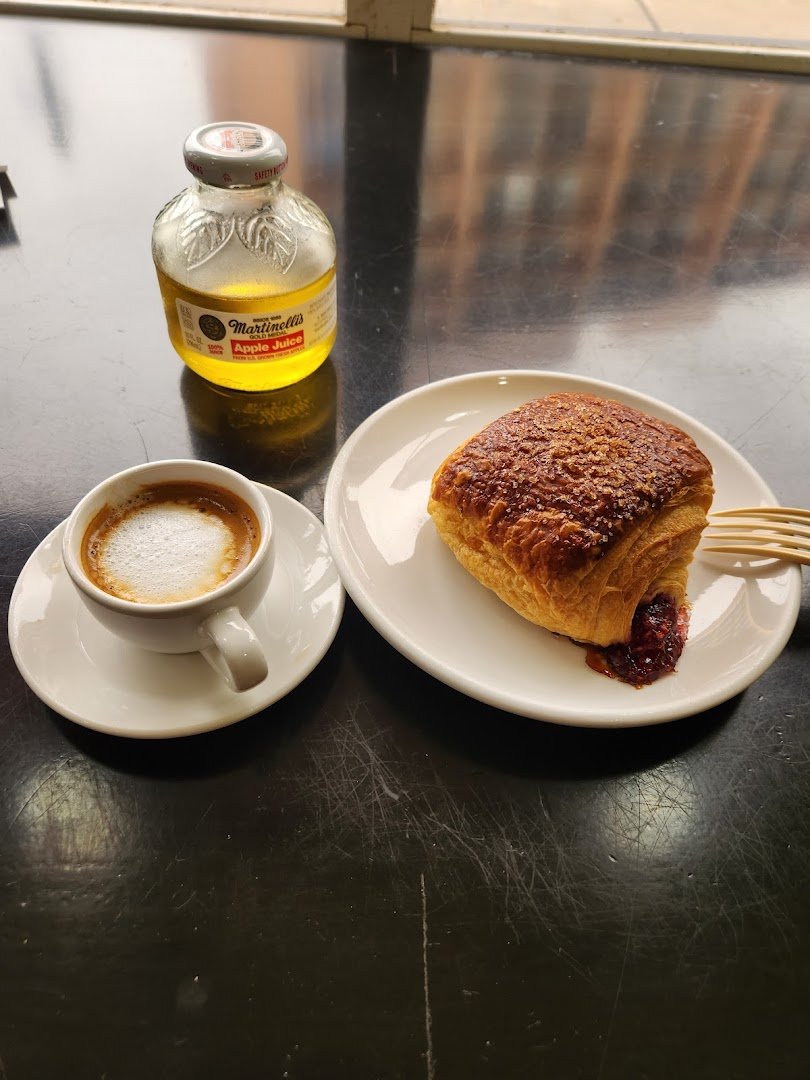 Coffee at Blackbird Baking Company, specialty coffee shop in Cleveland