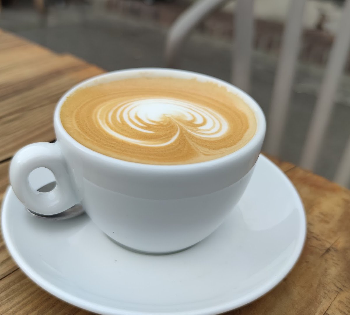 Coffee at Pržionica, specialty coffee shop in Belgrade
