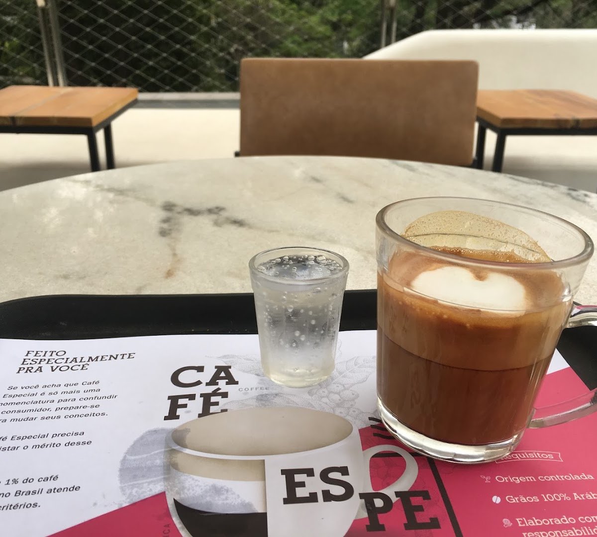Coffee at Suplicy Cafés Especiais - Loja Pequetita, specialty coffee shop in São Paulo