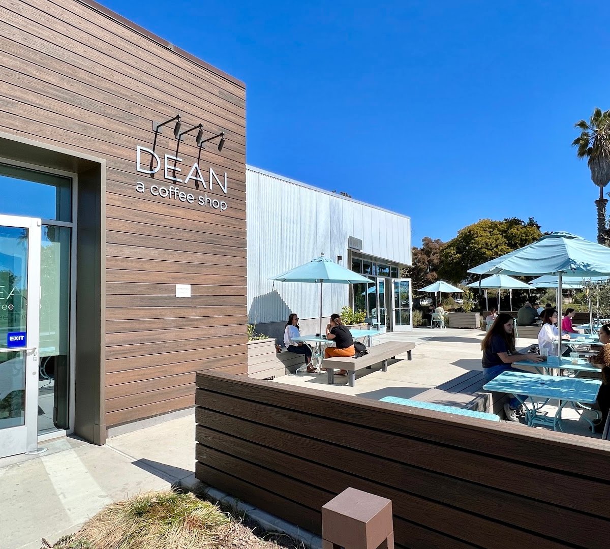 Storefront of Dean: a coffee shop, specialty coffee shop in Santa Barbara