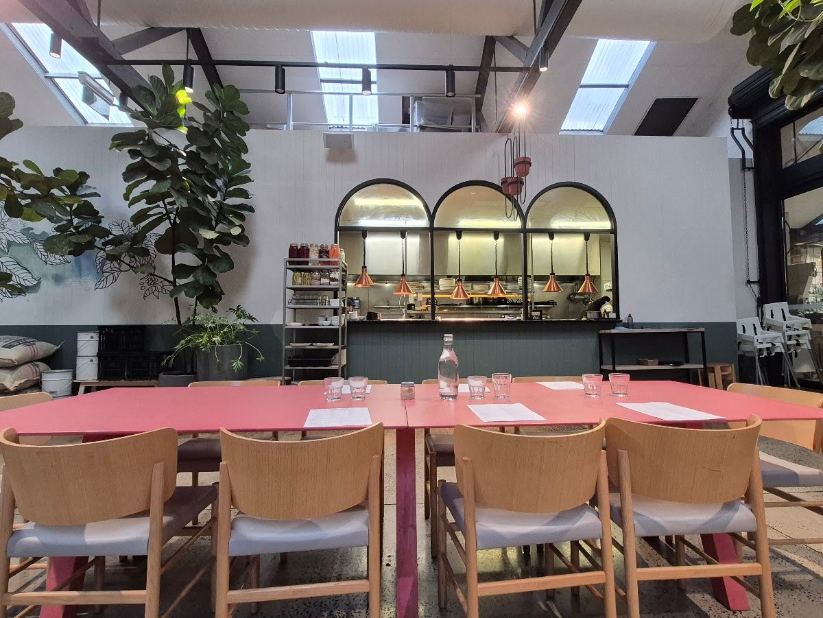 Interior of Au79, specialty coffee shop in Melbourne