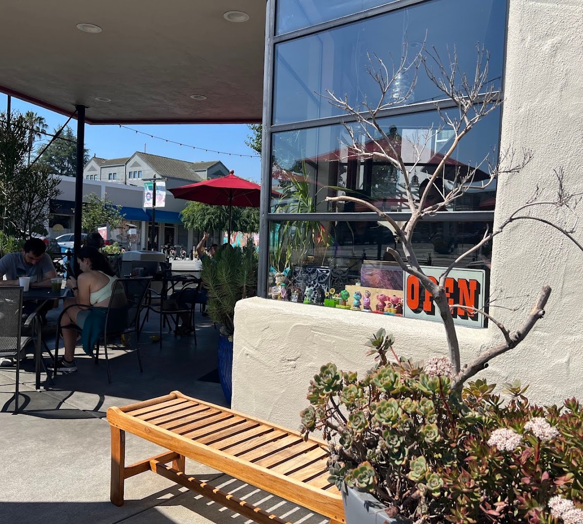 Storefront of Roy's Station Coffee & Tea, specialty coffee shop in San Jose