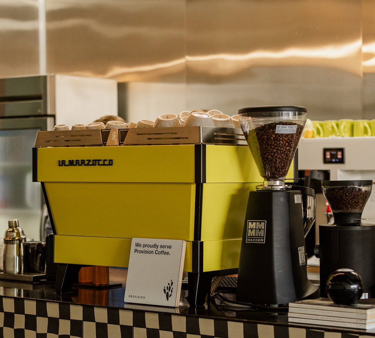 Interior of Wonderift, specialty coffee shop in Phoenix