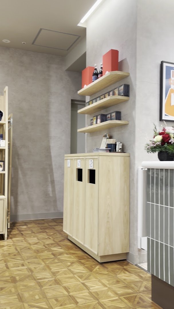 Interior of Belleville Brulerie TOKYO, specialty coffee shop in Tokyo