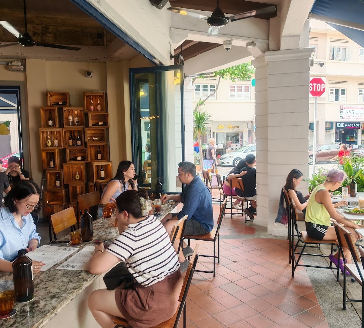 Storefront of Common Man Coffee Roasters - Joo Chiat Road, specialty coffee shop in Singapore