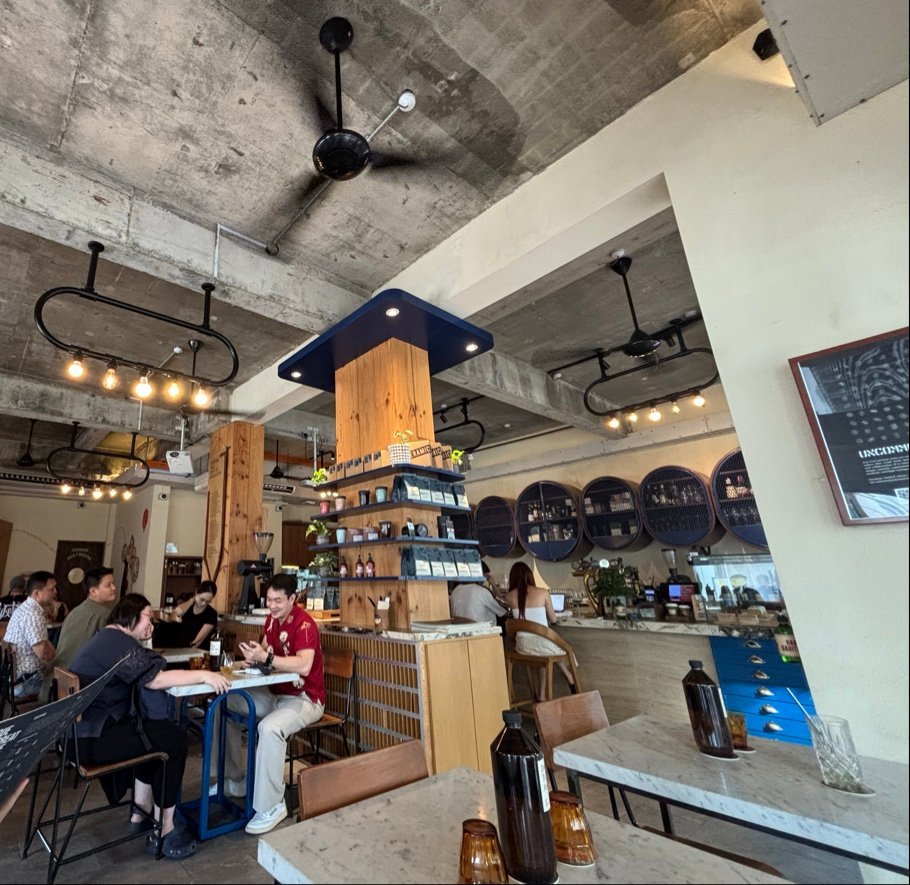 Interior of Common Man Coffee Roasters - Joo Chiat Road, specialty coffee shop in Singapore