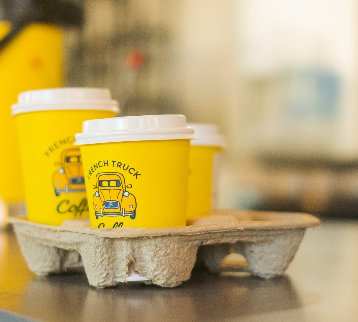 Coffee at French Truck Coffee, specialty coffee shop in New Orleans