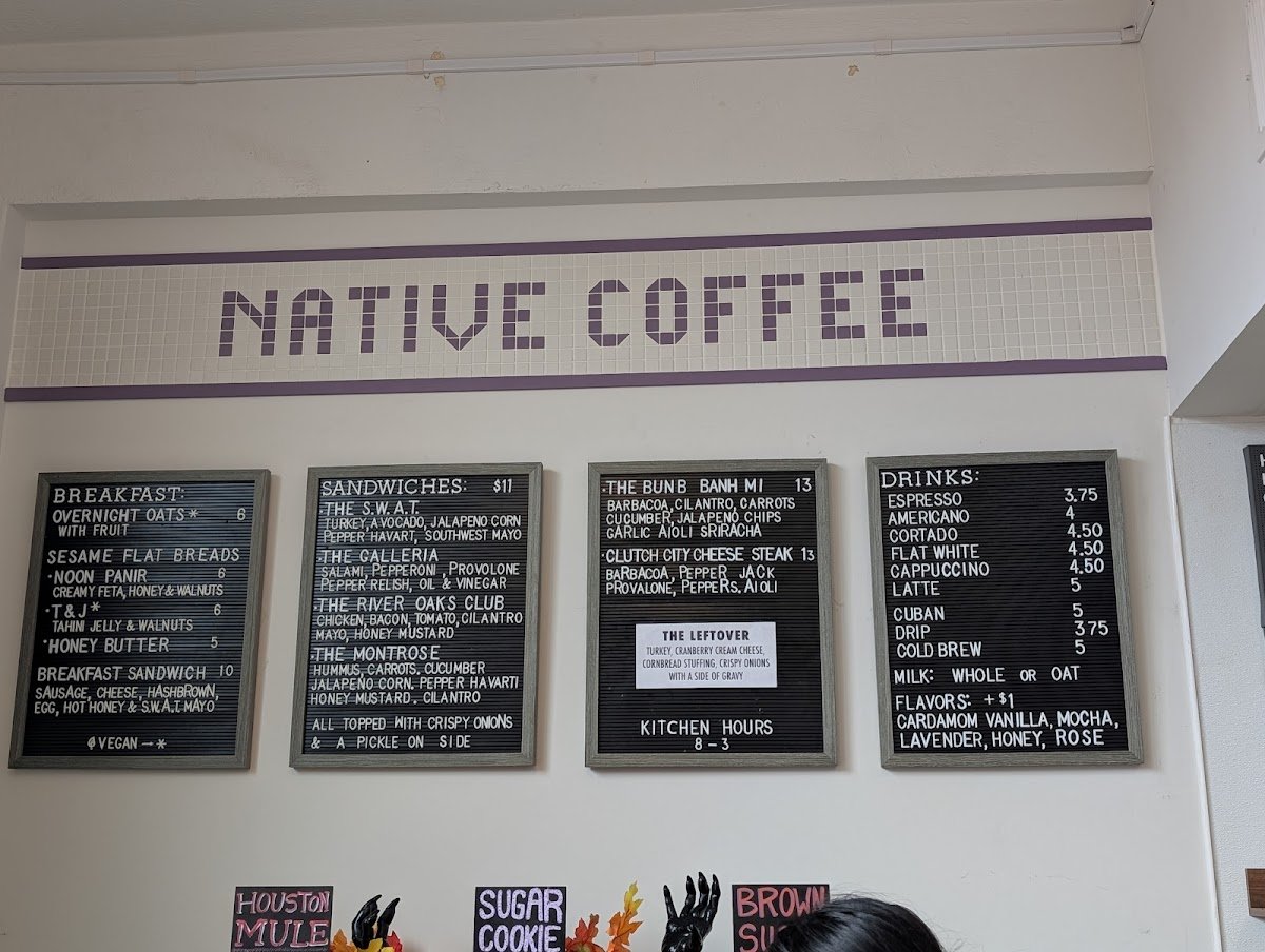 Native Coffee specialty coffee shop in Houston - photo 3