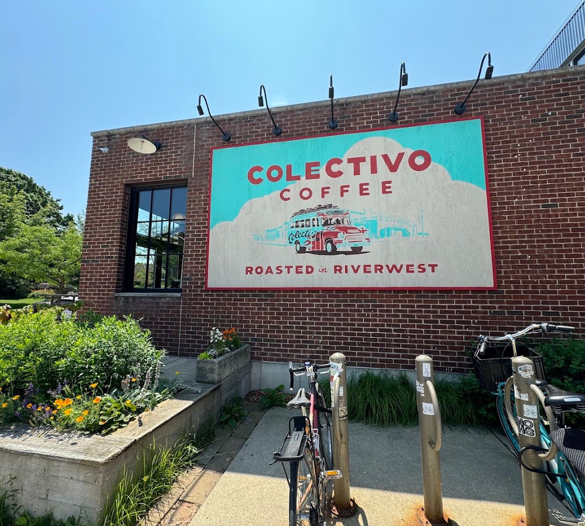 Storefront of Colectivo Coffee Humboldt Blvd., specialty coffee shop in Milwaukee