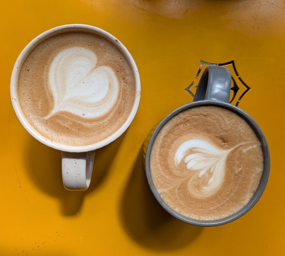 Coffee at Tommy Café, specialty coffee shop in Montreal