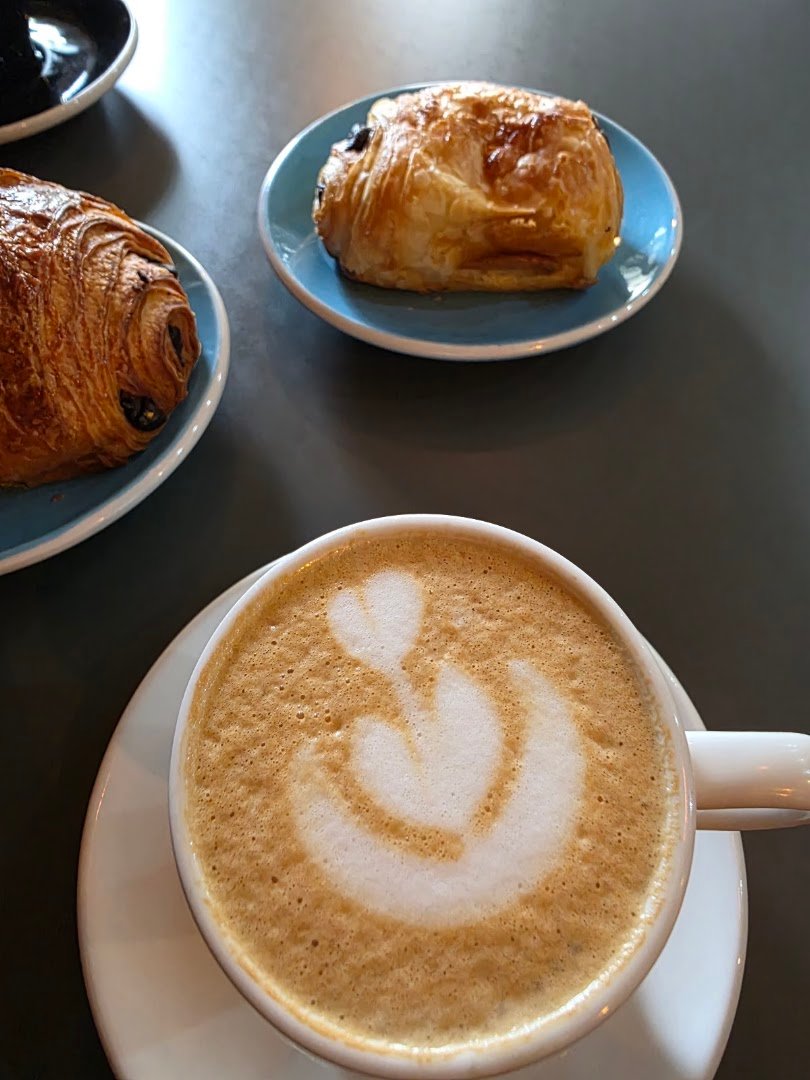 Coffee at Brown Caffeine Lab, specialty coffee shop in Mexico City