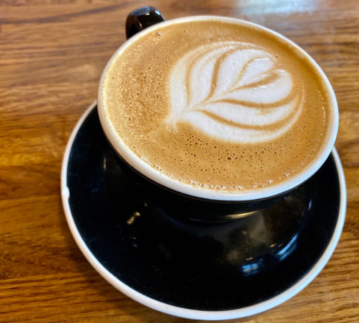 Coffee at Mojo Coffee House, specialty coffee shop in New Orleans