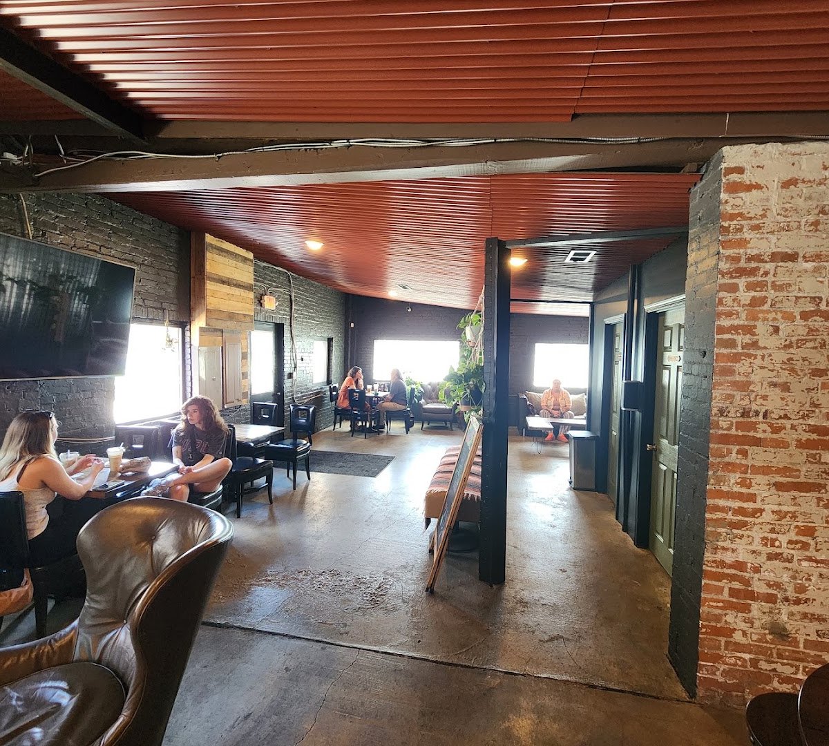 Interior of Wild Child Coffee Co, specialty coffee shop in Indianapolis