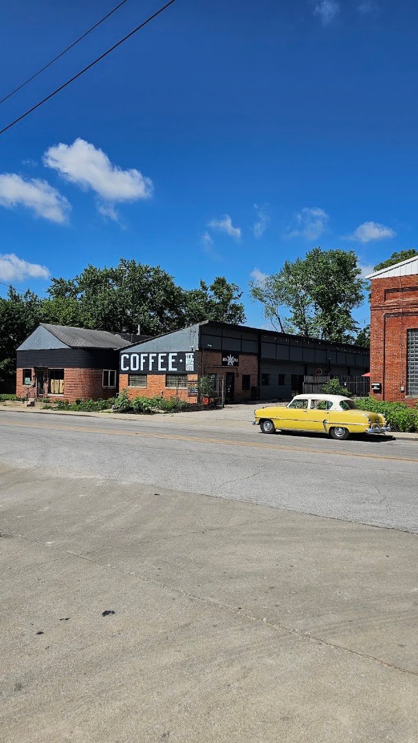 Storefront of Wild Child Coffee Co, specialty coffee shop in Indianapolis