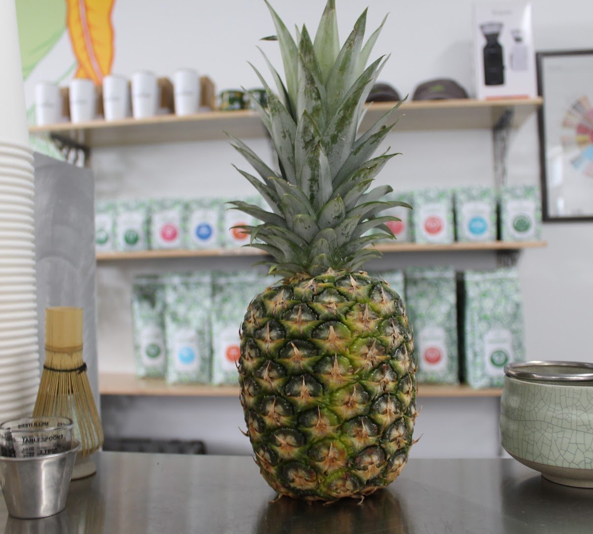 Interior of Greenstreet Coffee Company, specialty coffee shop in Philadelphia