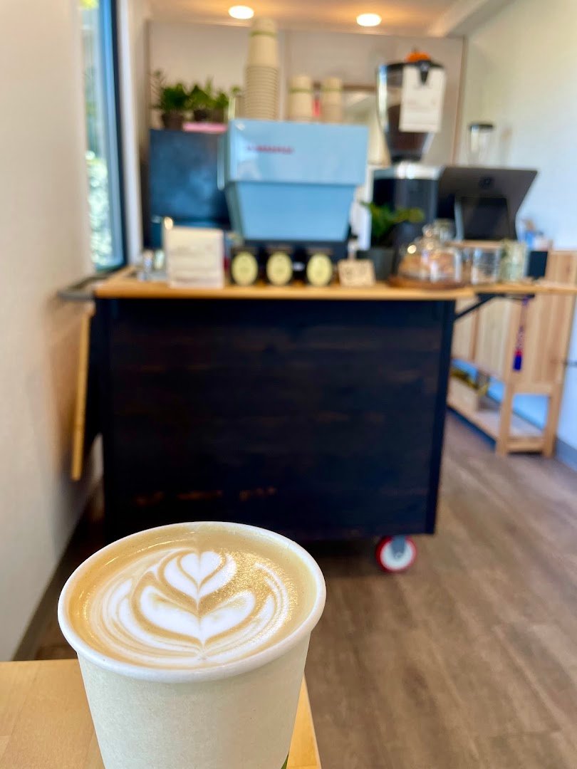 Coffee at Moonday Coffee, specialty coffee shop in Portland