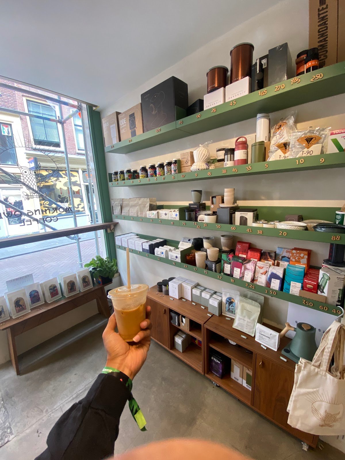 Morning Owl Coffee specialty coffee shop in Amsterdam - photo 7