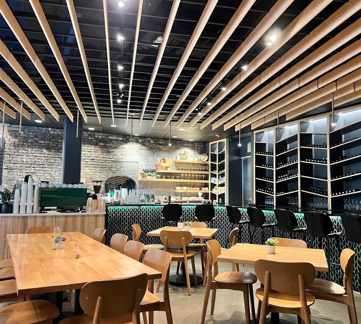 Interior of Silver Fern, specialty coffee shop in Minneapolis