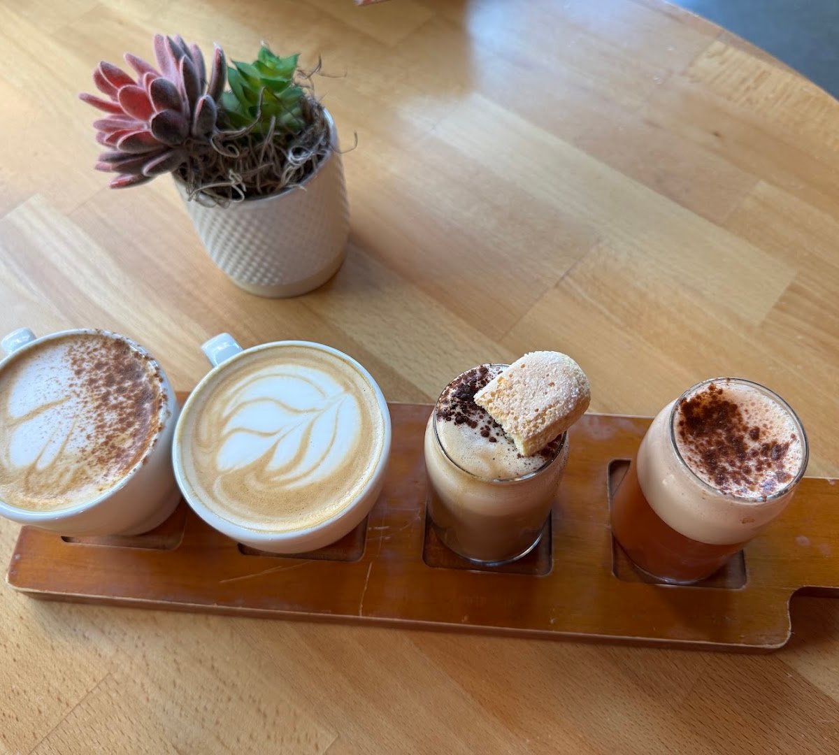 Coffee at Silver Fern, specialty coffee shop in Minneapolis